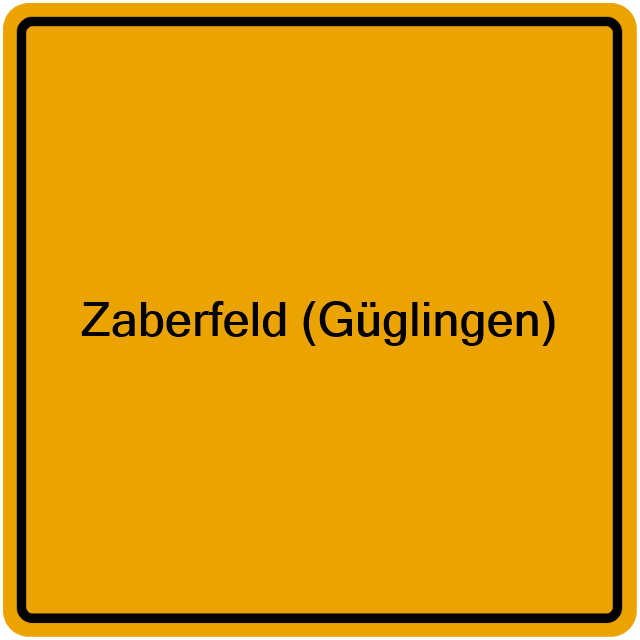 Einwohnermeldeamt24 Zaberfeld (Güglingen)